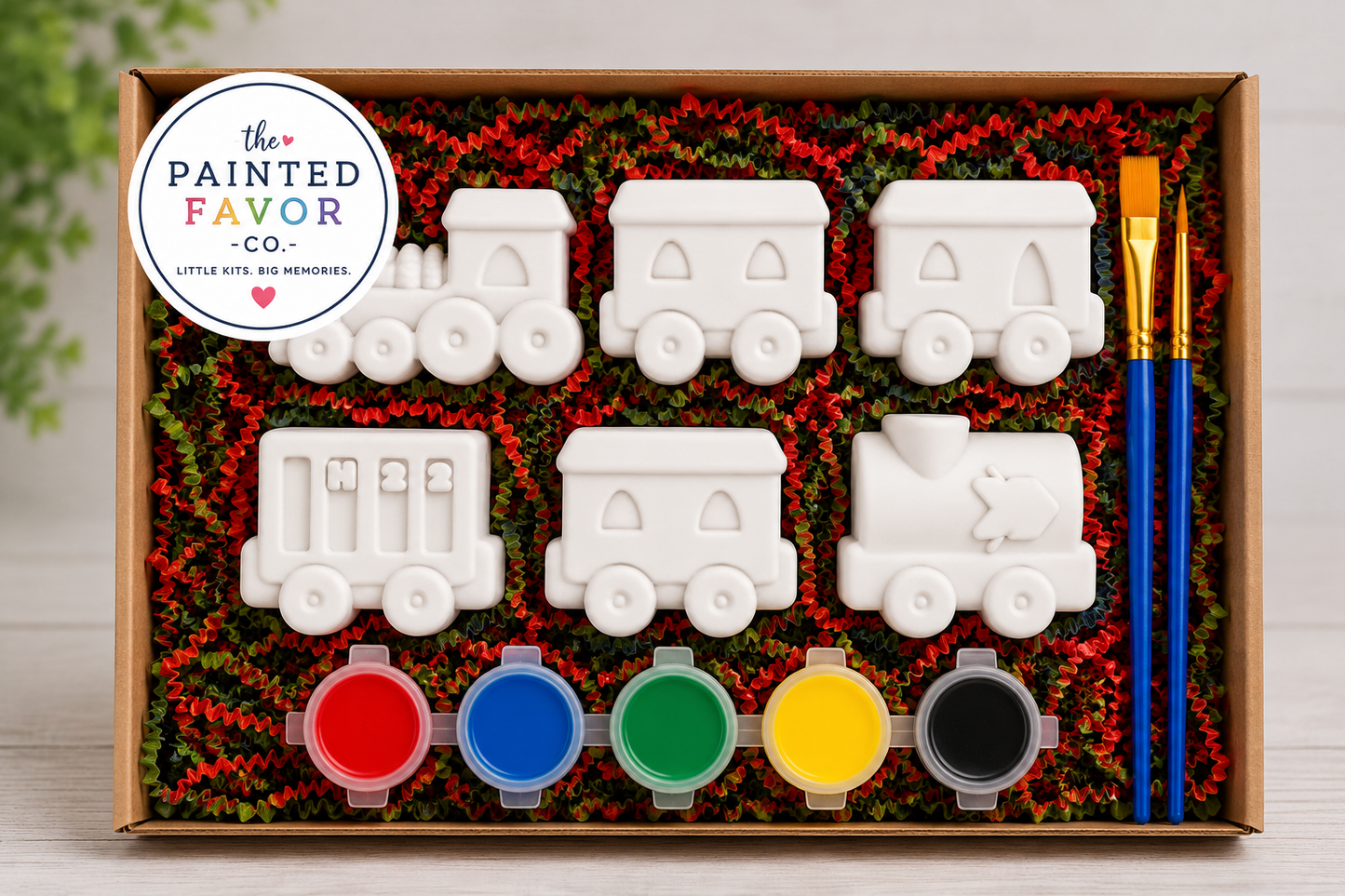 Train Adventure Paint Kit