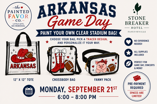 Paint Your Own Arkansas Stadium Bag  @ Stone Breaker Hotel 09/21 6-8pm