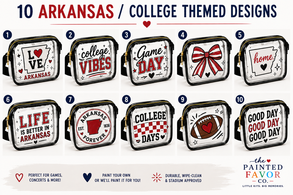 Paint Your Own Arkansas Stadium Bag  @ The Leroy Lounge 09/17 6-8pm