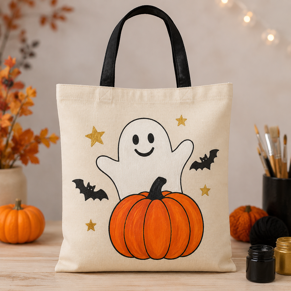 Paint Your Own Halloween Tote @ Jersey Mike's Siloam Springs 8/15 6-8pm