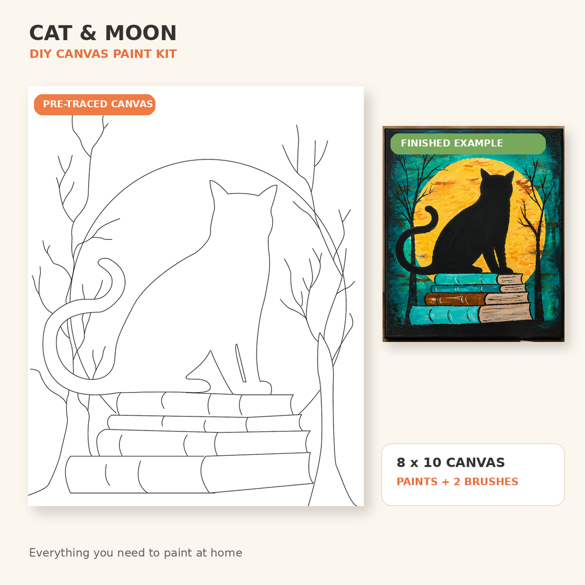 Cat & Moon