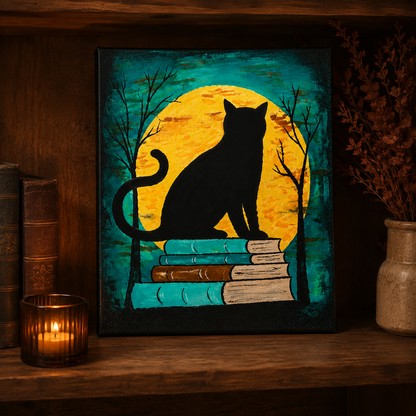 Cat & Moon