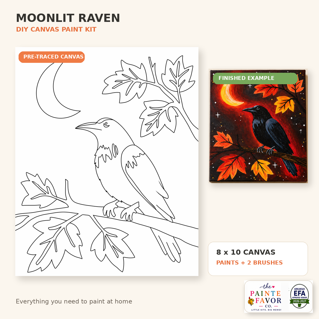 Moonlit Raven