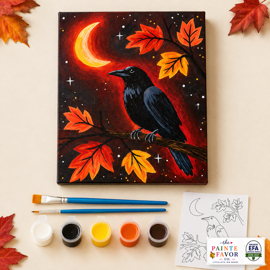 Moonlit Raven